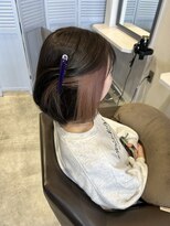 シュガー ミタケ(SUGAR mitake)&nbsp;インナーカラー　ミルクティーベージュ