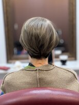 ルームス(ROOM’S)&nbsp;白髪ぼかしハイライト&イルミナカラー