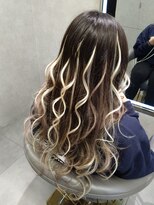 ニーナ ビューティーサロン(NINA Beauty Salon) プルエクステでバレイヤージュ