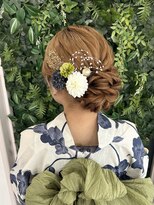 エム 神戸三宮('em)&nbsp;浴衣ヘア