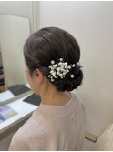 お呼ばれヘアセット
