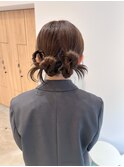 結婚式ヘアセット