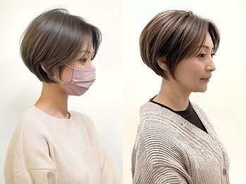 プログレス フレスポ富沢店(PROGRESS)の写真/髪のお悩みに寄り添い“美フォルム”と”再現性”で大人女性の魅力を引き出すスタイルに♪小顔見えも叶う◎