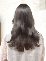 アンフィニー 銀座(ANFINI)&nbsp;銀座　くすみベージュ　アッシュグレージュ　艶髪　暗髪