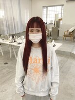 オンド(onde)&nbsp;オン眉×レッドカラー