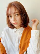 ガーデン 銀座(GARDEN)&nbsp;デジタルパーマ 暖色カラー イメチェン 垢抜けヘア