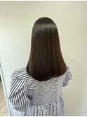 艶髪には髪質改善ストレート