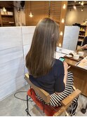ハイライトを生かしたハイトーンカラー
