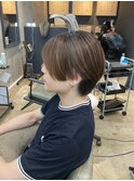 MEN’S HAIR/ブルーブラック/フェザーパーマ/船橋