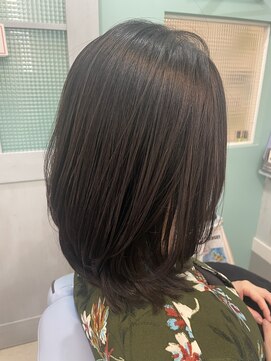 リトルスマイリー 鵠沼海岸店(Little Smiley) ミディアムレイヤー/ケラチントリートメント