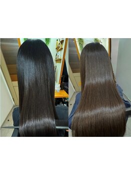 船橋南口2分で縮毛矯正×髪質改善で艶髪＆朝ラク時短スタイル♪メンズクーポンあり。癖毛の悩みを解決に♪