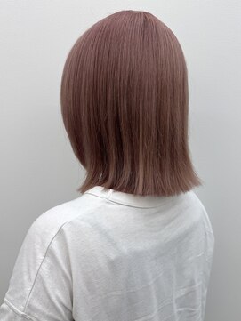 アニー 松戸(ANNI) ホワイトグレージュ/ミニウルフ/デジタルパーマ/チェリーブラウ