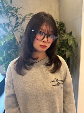 ラヴィズム 名駅店(LUVISM) ◎韓国ヘアー顔周りレイヤーおくれ毛前名駅名古屋駅前髪質改善