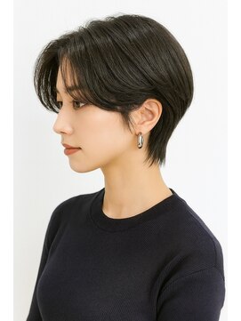 ゲイン(Gain) ショートカット・レイヤーカット×白髪ぼかし