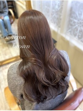 ヘア クレール(hair CREER) マロンブラウン