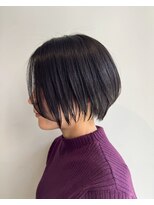 ギネス(Giness)&nbsp;黒髪前下がりボブ