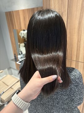 ガリカ 博多(Gallica) <ゲスト>縮毛矯正でつやつやのストレートヘア