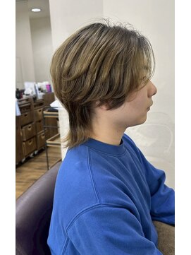 イタクラ 赤道店 (ITAKURA) メンズウルフ/ウルフ/メンズパーマ/フェザー/毛流れパーマ