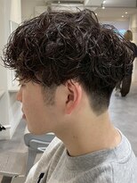 ナム 錦糸町(NAM)&nbsp;MEN'S HAIR/ブルーブラック/フェザーパーマ/錦糸町