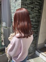ワゴンヘアー(wagon hair) ワンカラーでできるオレンジブラウン