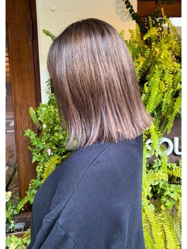 スクエアウーノ 博多(SQUARE＊UNO HAKATA) うる艶ナチュラルボブ/髪質改善/ボブ/ストレート