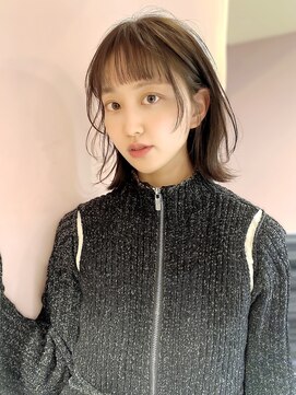 アクシス 栄店(`AXIS) イメチェン/ピンクベージュ/アンブレラカラー/前髪/栄矢場町