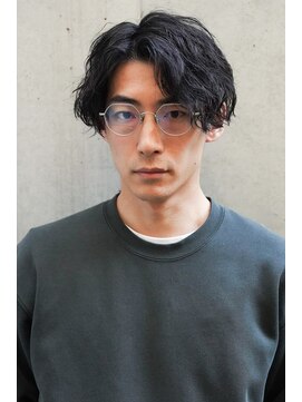 レジュアル(RESSUAL) 刈り上げセンターパート波巻きツイストスパイラルセンターパート