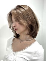 ロンドリメゾン 原宿(Lond re Maison.) ブリーチなし/髪質改善/ベージュ/グレーブラウン/ボブ原宿13