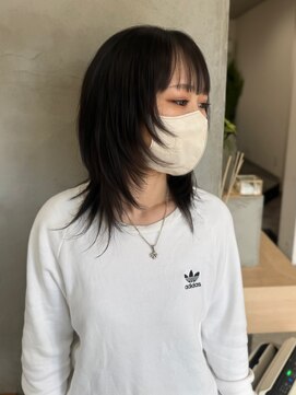エイティエイト(88) シャギーウルフカット レイヤーカット ウルフカット