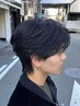 【癖毛解消◎理想スタイルに！】メンズカット+曲がる縮毛矯正　￥17500