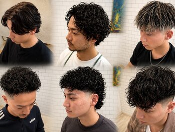 サードプレイス(Third Place)の写真/骨格・髪質・ライフスタイルに合わせた、再現性の高いメンズパーマをご提案。