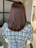 アンニュ(annuy)&nbsp;アッシュブラウン 髪質改善艶髪 透明感カラー 20代顔周りカット