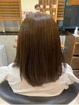 ヘアリゾート粋 トゥジュ 池袋東口店(tujuh)&nbsp;ミディアムヘアー/ライトブラウン