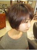 キュートなお手入れらくらくボブ
