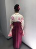 お着付け（袴）￥7700