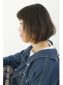 オシャレインナーカラーのニュアンスボブ