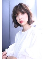 ブーケ(BOUQUET)&nbsp;小顔・大人かわいい・ボブ・外ハネ・カール・大人ボブ・無造作