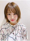 レイヤー ショート 小顔 ユーレルム新宿 川田