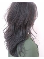 エイムヘアメイク 舟入店&nbsp;パープルアッシュ×ソフトレイヤー