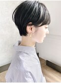 【December】大人かわいい黒髪マニッシュショート♪