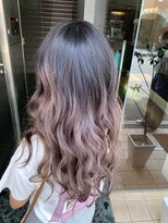 ラフォーレ&nbsp;アッシュベージュ系グラデーションカラー