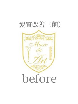 ミュゼ ドゥ アート(Musee du Art) before