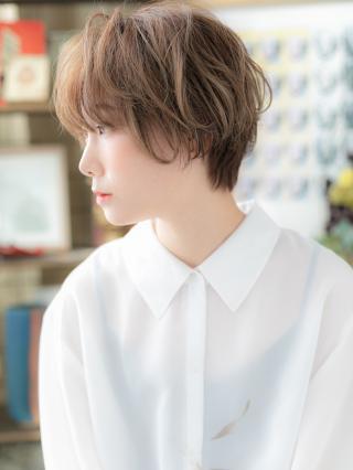 くせ毛風ゆるふわショートマッシュヘアa北浦和20代30代40代