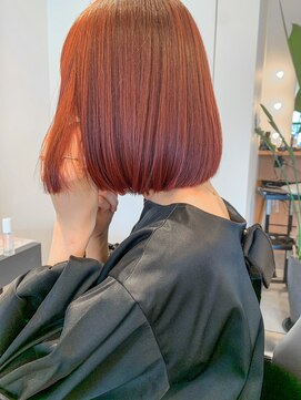 ボトル(bottle) ローズピンクとボブ