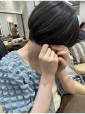 中川陽南子【マッシュショート/襟足キュッと大人可愛いヘア】