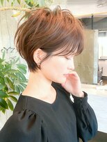 ロビー 表参道(ROBBY) 大人ショートボブ/くびれショート/ショート/30代40代50代/表参道