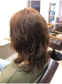 ミディアムウェーブスタイル