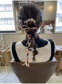 《花屋併設》カジュアルヘアセット@20代30代40代@トリートメント