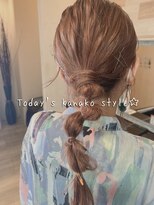 ヘアーリゾートサロン リチェット(Hair Resort Salon Ricetto) today`s  kanako  style☆