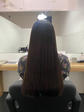 イレス 札幌円山店(IRESU) ドレスヘア/ショコラアッシュ/縮毛矯正・ストレート